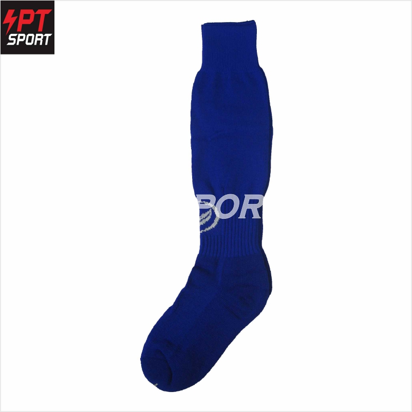 ถุงเท้ากีฬา ถุงเท้าฟุตบอล ยาวเหนือเข่า GRAND SPORT 025-097 น้ำเงิน