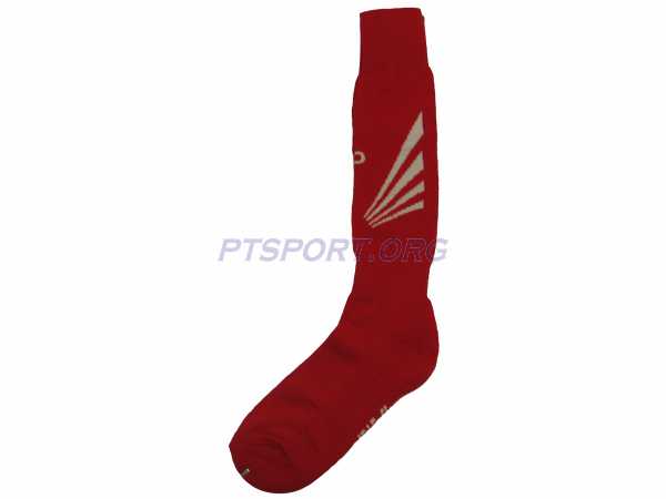 ถุงเท้ากีฬา ถุงเท้าฟุตบอล D-STEP AC-512 Freesize แดงขาว