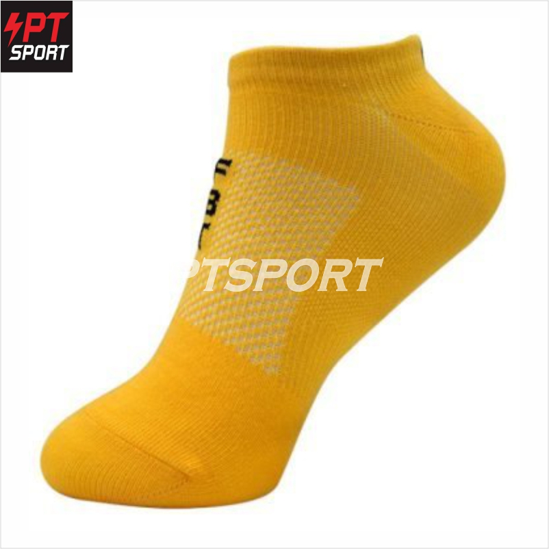 ถุงเท้ากีฬา ถุงเท้าข้อสั้น FBT NO.15-11 เหลือง