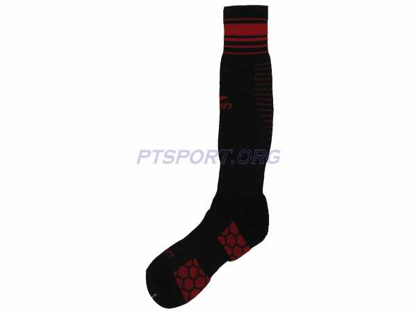 ถุงเท้ากีฬา ถุงเท้าฟุตบอล PAN PC-15A3 ดำแดง Freesize