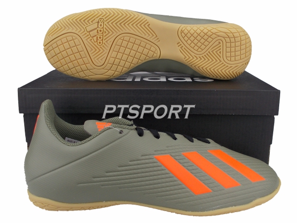 รองเท้ากีฬา รองเท้าฟุตซอล ADIDAS EF8373 X 19.4 IN สีเขียว