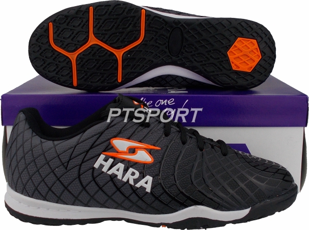 รองเท้ากีฬา รองเท้าฟุตซอล HARA FS25 ดำ