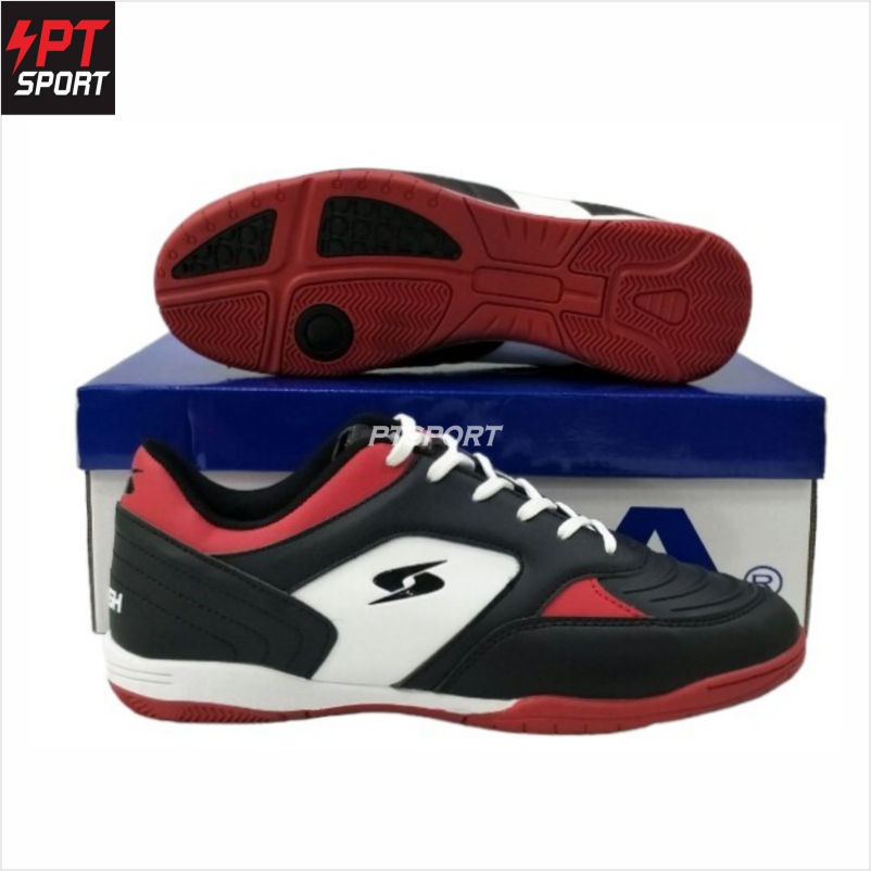 HARA Sports รองเท้าฟุตซอล รุ่น Smash FS27 ดำแดง