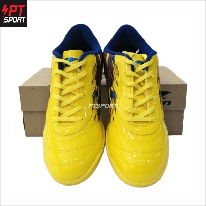 รองเท้ากีฬา รองเท้าฟุตซอล PAN PF-1411 YR เหลืองแดง