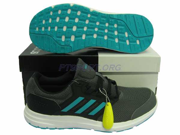รองเท้าวิ่ง รองเท้าจ๊อกกิ้งผู้หญิง Adidas B-44713 GALAXY 4 เทาเขียว