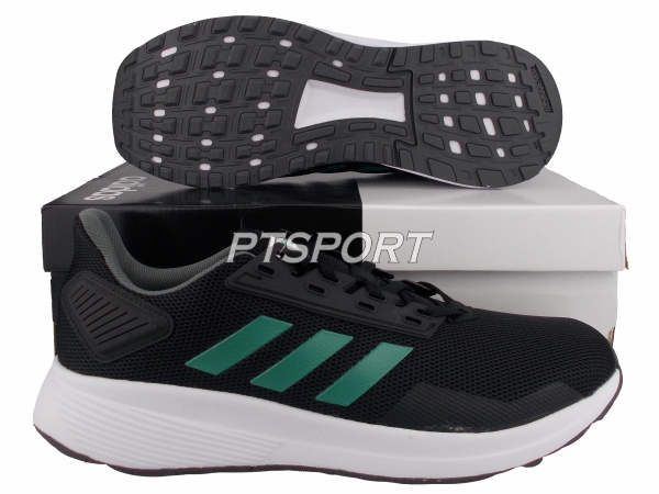 รองเท้ากีฬา รองเท้าวิ่ง ADIDAS EE8029 DURAMA 9 สีดำเขียว (ของแท้100%)