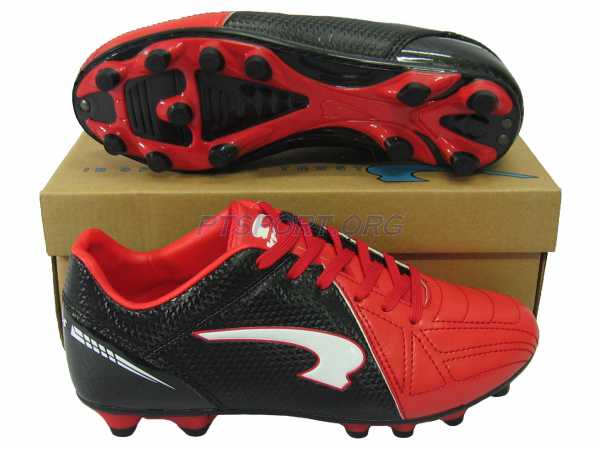 รองเท้าฟุตบอล รองเท้าสตั๊ด KRONOS KFW-6650 ดำแดง