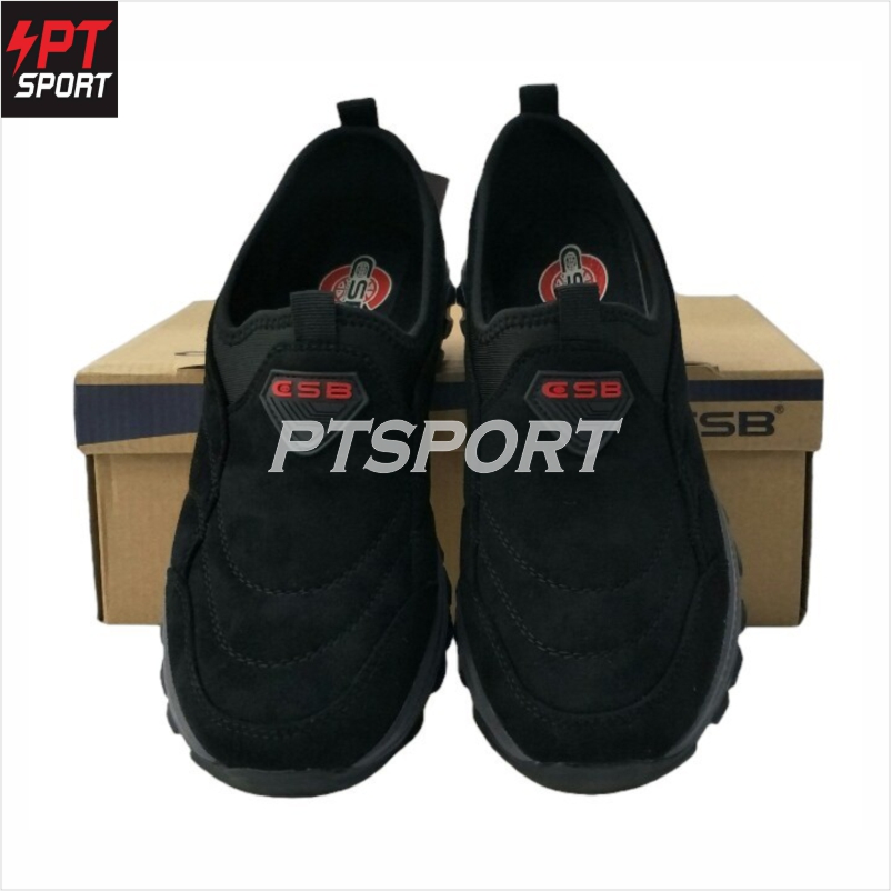 CSB รองเท้าลำลอง รองเท้าผ้าใบ รุ่น 90088 สีดำ