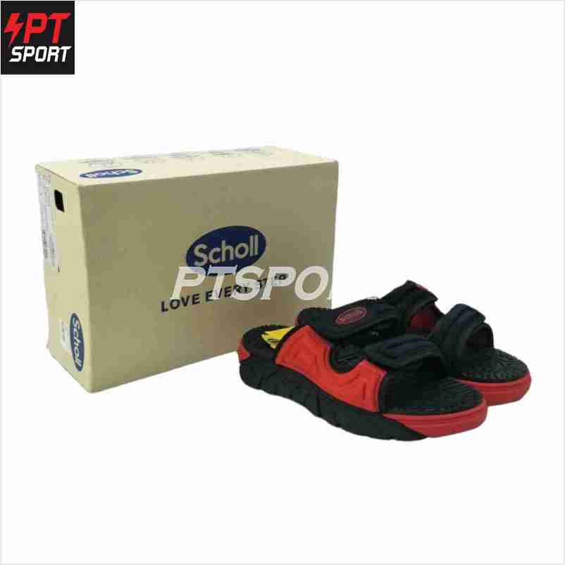 รองเท้าแตะ สกอลล์ SCHOLL CYCLONE ไซโคลน รองเท้าสกอลล์ รุ่น 1U-1955 สีดำแดง