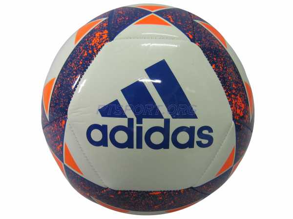 ลูกฟุตบอลหนังเย็บ เบอร์ 5 adidas CD-6579 STARLANCER V ขาวม่วง