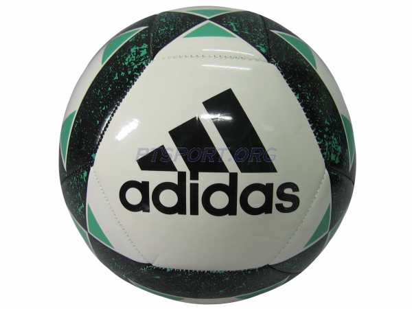 ลูกฟุตบอลหนังเย็บ เบอร์ 5 adidas CD-6581 STARLANCER V ขาวเขียว