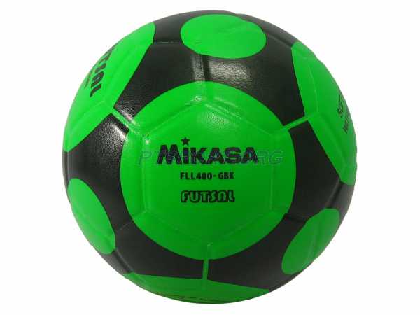 ฟุตซอลหนังอัด PVC MIKASA FLL400 เขียวดำ