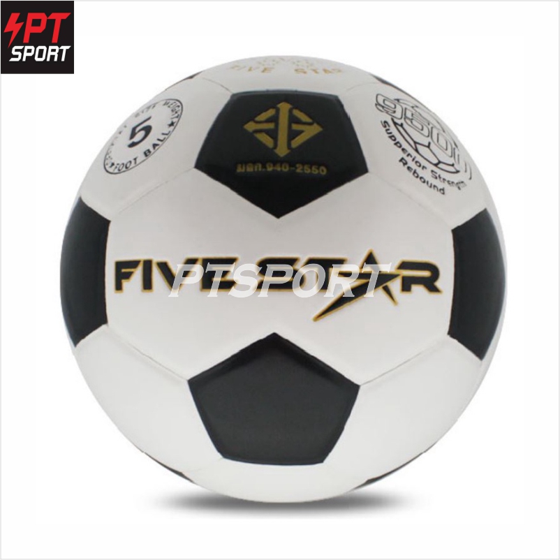 ฟุตบอลหนังอัด FIVE STAR คาริโน PU รุ่น 9500