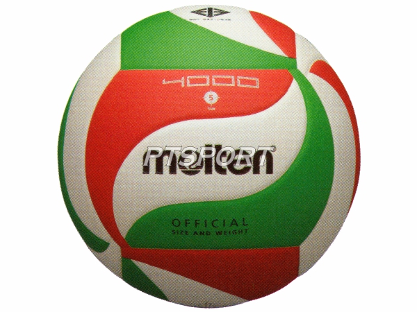 วอลเลย์บอลหนังพียู (PU) MOLTEN V5M4000