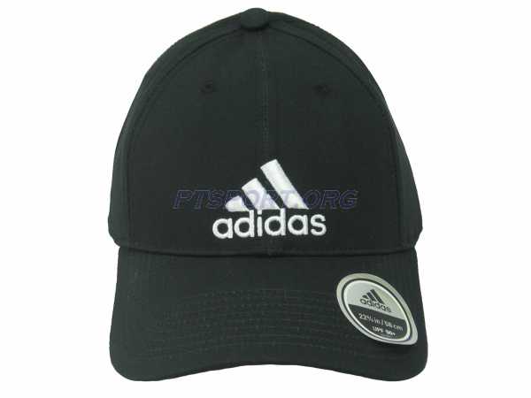 หมวกแก๊ป Adidas S-98151 6P CAP COTTO ดำขาว