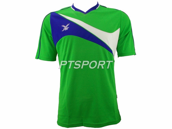 เสื้อกีฬา เสื้อฟุตบอล FBT 12-295 สีเขียว