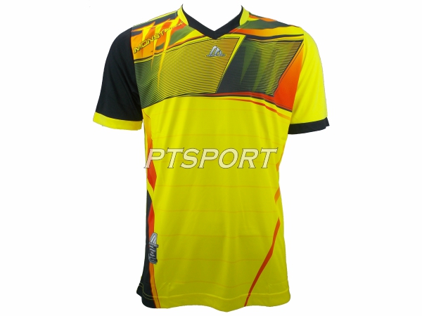 เสื้อฟุตบอลคอวี MONSTER X MX-A111 สีเหลือง